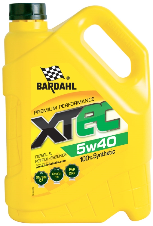 Масло мот. LL-04 (Дизель) BARDAHL XTEC 5W-40, 5л.